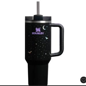 Stanley Halloween 40oz H2.0 Flowstate Quencher Tumbler in Spellcast Black. NWT!